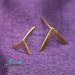 گوشواره طلا - طرح پیکان