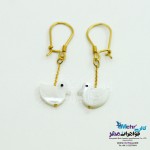 گوشواره طلا - طرح مرغابی