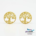 گوشواره طلا - طرح درخت