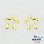 گوشواره طلا - طرح ستاره