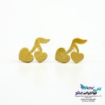 گوشواره طلا - طرح گیلاس