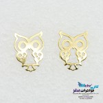 گوشواره طلا - طرح جغد