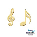 گوشواره طلا - طرح نت موسیقی