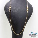 گردنبند رولباسی طلا - طرح پاپیون