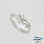 انگشتر طلا - طرح گل یاسمن