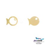 گوشواره طلا - طرح ماهی