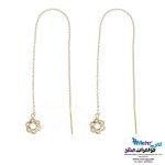گوشواره طلا - طرح گل
