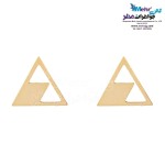 گوشواره طلا - طرح مثلث