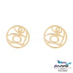 گوشواره طلا - طرح عشق