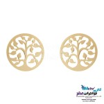 گوشواره طلا - طرح درخت