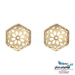 گوشواره طلا - طرح گل