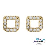گوشواره طلا - طرح هندسی