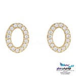 گوشواره طلا - طرح هندسی