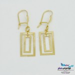 گوشواره طلا - طرح هندسی