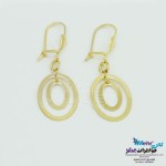 گوشواره طلا - طرح هندسی