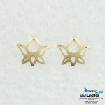 گوشواره طلا - طرح لوتوس