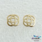 گوشواره طلا - طرح گل