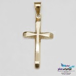آویز طلا - طرح صلیب