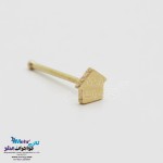 پیرسینگ طلا - طرح کلبه