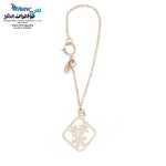 آویز ساعت طلا - طرح گل