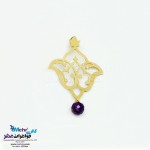 آویز طلا - طرح اسلیمی