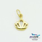 آویز طلا - طرح تاج
