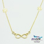 گردنبند طلا - طرح بی‌نهایت