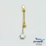 آویز طلا - طرح ستاره