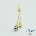 آویز طلا - طرح گوی