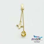 آویز طلا - طرح ستاره