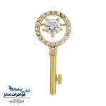 آویز طلا - طرح کلید