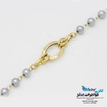 دستبند طلا و سنگ - طرح حلقه‌های تودرتو