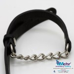 دستبند طلا و چرم - طرح کارتیه