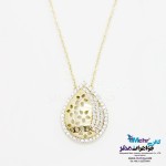 گردنبند طلا - طرح اشک