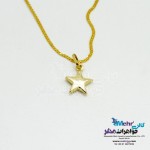 آویز طلا - طرح ستاره