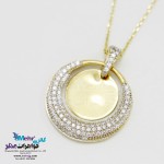 گردنبند طلا - طرح هندسی