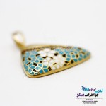 آویز طلا - طرح گل