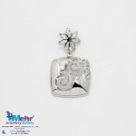 آویز طلا - طرح اسپیرال