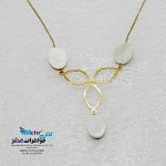 گردنبند طلا - طرح برگ