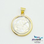آویز طلا - طرح اسپیرال