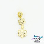 آویز طلا - طرح گل یاسمن