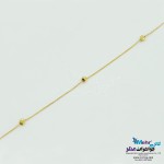 دستبند طلا - طرح گوی تراش