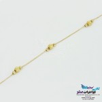 دستبند طلا - طرح گوی تراش