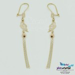 گوشواره طلا - طرح پروانه
