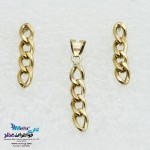 نیم ست طلا - آویز و گوشواره - طرح کارتیه