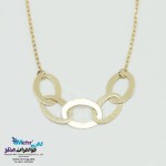 گردنبند طلا - طرح هندسی
