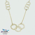 گردنبند طلا - طرح هندسی
