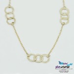 گردنبند طلا - طرح هندسی