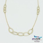 گردنبند طلا - طرح هندسی