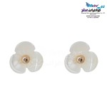 گوشواره طلا - صدف گل